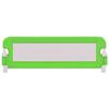 VidaXL Barrière de sécurité de lit d'enfant Vert 120x42 cm Polyester 10168