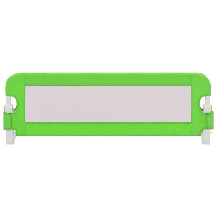 VidaXL Barrière de sécurité de lit d'enfant Vert 120x42 cm Polyester 10168