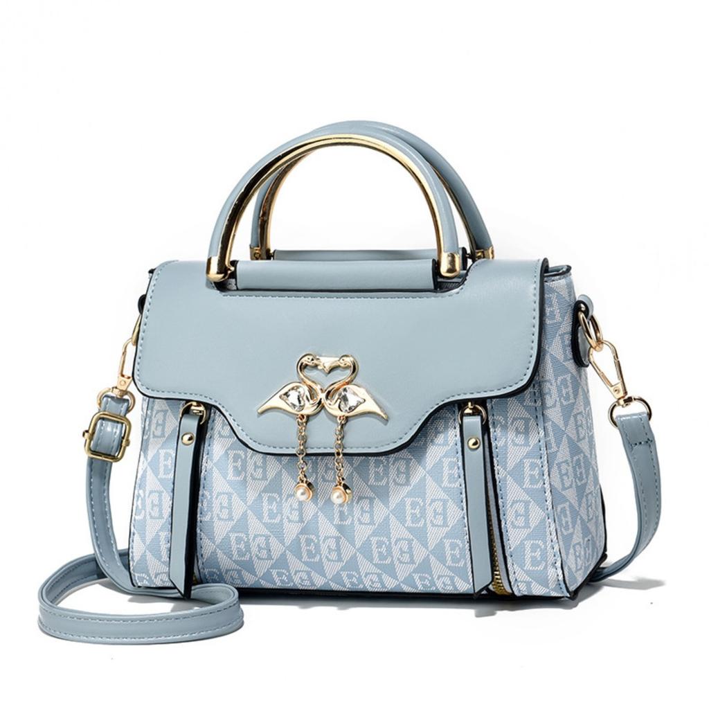 Temperament Kleine Quadratische Tasche, Damenhandtasche, Lässige Umhängetasche, Schultertasche, Bedruckte Tasche