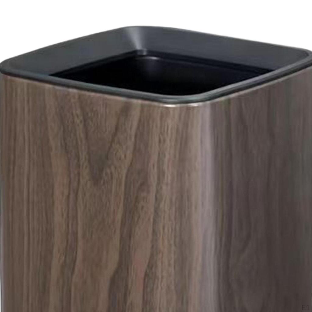 Modern Stainless Steel Garbage Can for Bedroom and Bathroom