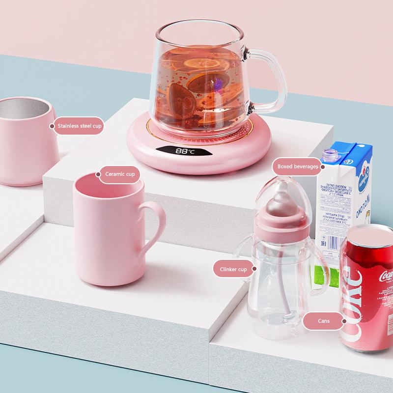Usb Cup Warmer Coffee Mug Heating Coaster 3 Temperature Setting Thermostatic Hot Plate Milk Tea Water Heating Pad Cup Heater