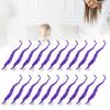 20 Pcs Furry Worm   Plush Material Cute     Compact Portable Fuzzy Worms for Party