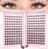 High-Quality Best-Selling Large Capacity 392 Pieces Autumn Maple Leaf Eyelashes Book 8-16mm Natural False Eyelash Set