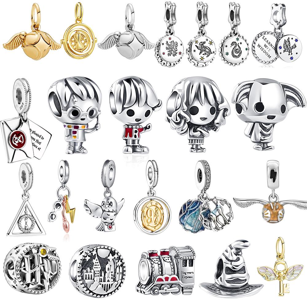 Adatto a Ciondoli Originali Braccialetti & Braccialetti Rigidi Serie Cappello Magico Ciondolo Collana Gioielli Pendente Gioielli di Moda