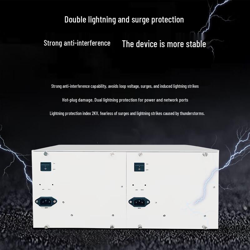 BOYANG 4U 16-Slot Fiber Optic Management Chassis