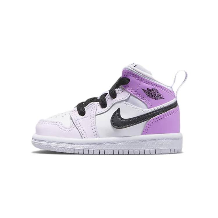 

New Jordan 1 Mid Barely Grape TD DQ8425-501 23.5