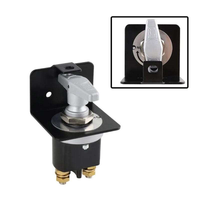 Heavy Duty Battery Kills Switch 12V-36V Disconnect Switch 20247 Universal Battery Isolator for Car Auto Boat Waterproof
