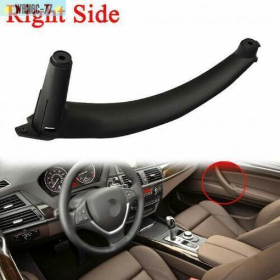 Passenger Right Inner Door Panel Handle Pull Trim Cover For BMW E70 X5 2007-2014
