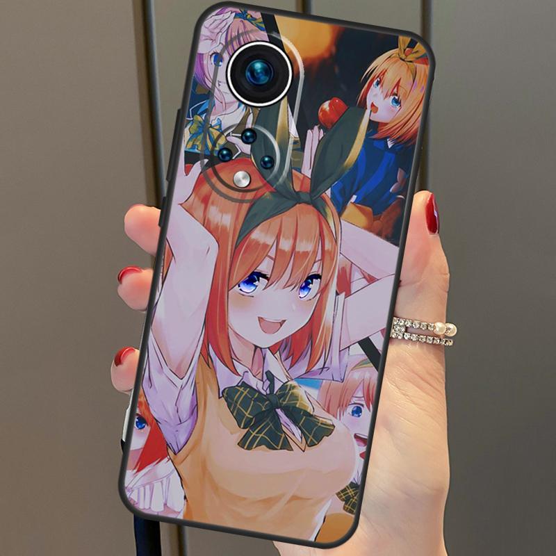 

Чехол Nakano Nino Gotoubun no Hanayome для Honor 50 Lite, чехол для Huawei P20 P30 P40 Pro Nova 9 5T P Smart 2021 8X 9X 10i Huawei P50 Pro