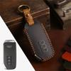 Leather Car Key Case Full Cover Keychain for Kia Ev6 Seltos K5 Sorento Mq4 7 Button
