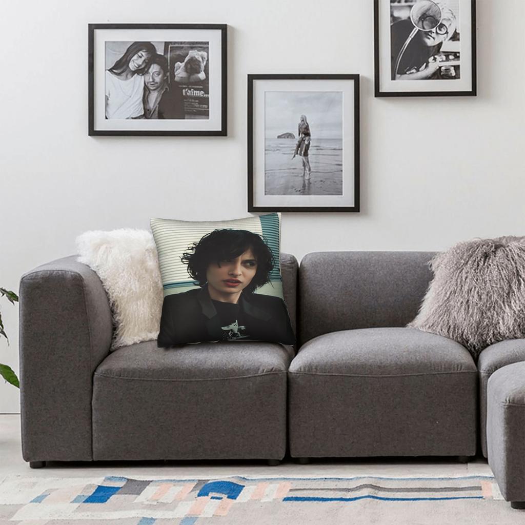 Poszewka na poduszkę F-Finn Wolfhard Modna poszewka na poduszkę do krzesła sofy Dekoracja domu Wygodna poszewka na poduszkę Prezent urodzinowy