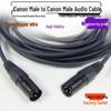 Pure Copper XLR Male-Female Condenser Microphone Balanced Audio Extension Cable