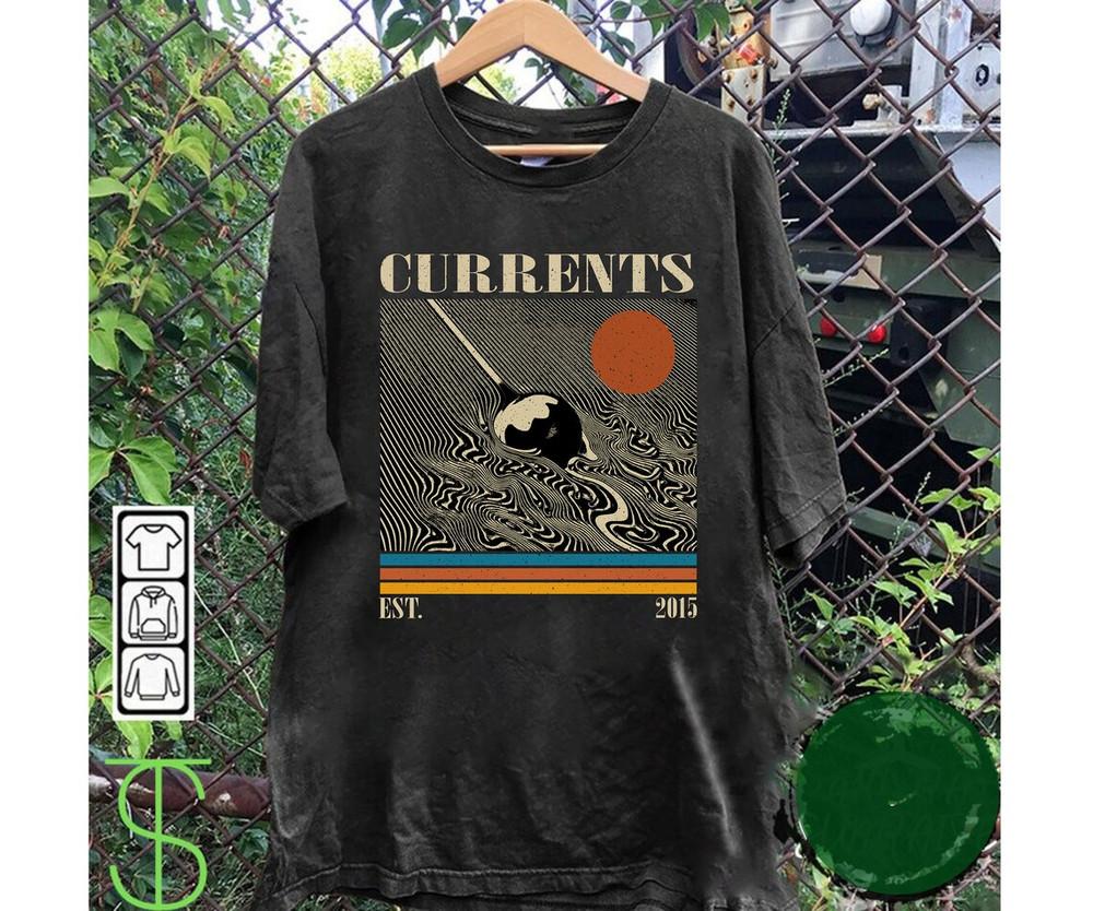 Currents 93 Est 2015 Футболка Полный Размер S-5XL Унисекс Футболка S