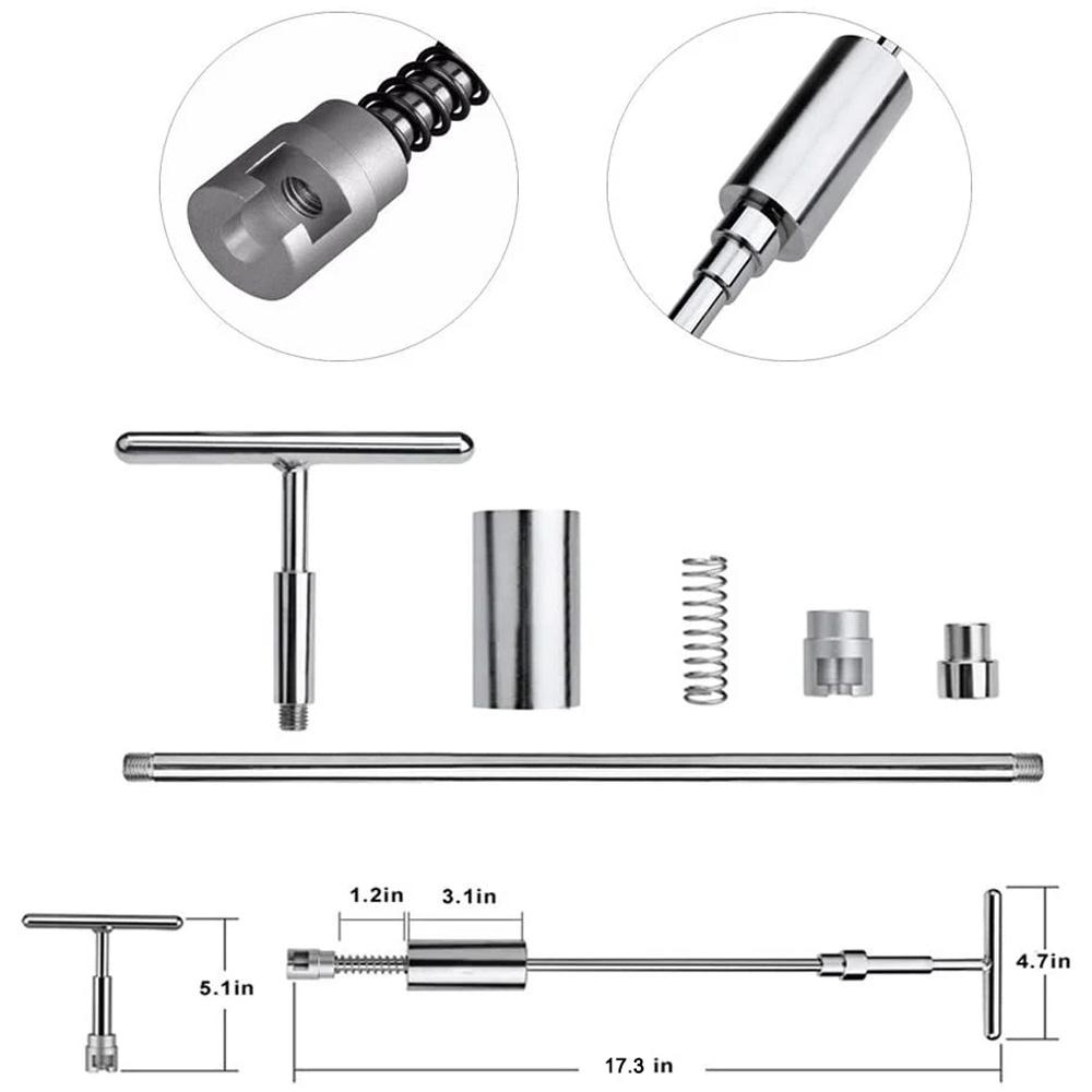 Car dent repair kit Suction cup dent puller tools automotive workshop Paintless body inspection Reverse hammer dent repair Set