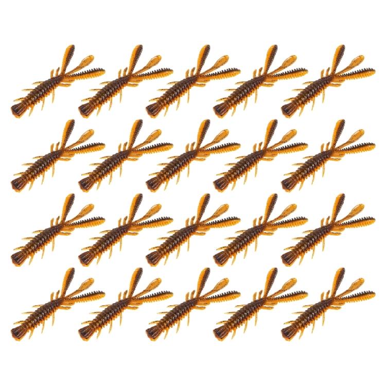 20PCS Soft Fishing Crawfish Lure Lobsters Baits Artificial Fishing Lures Baits Swimbait Soft Plastic Lures Easy to Use