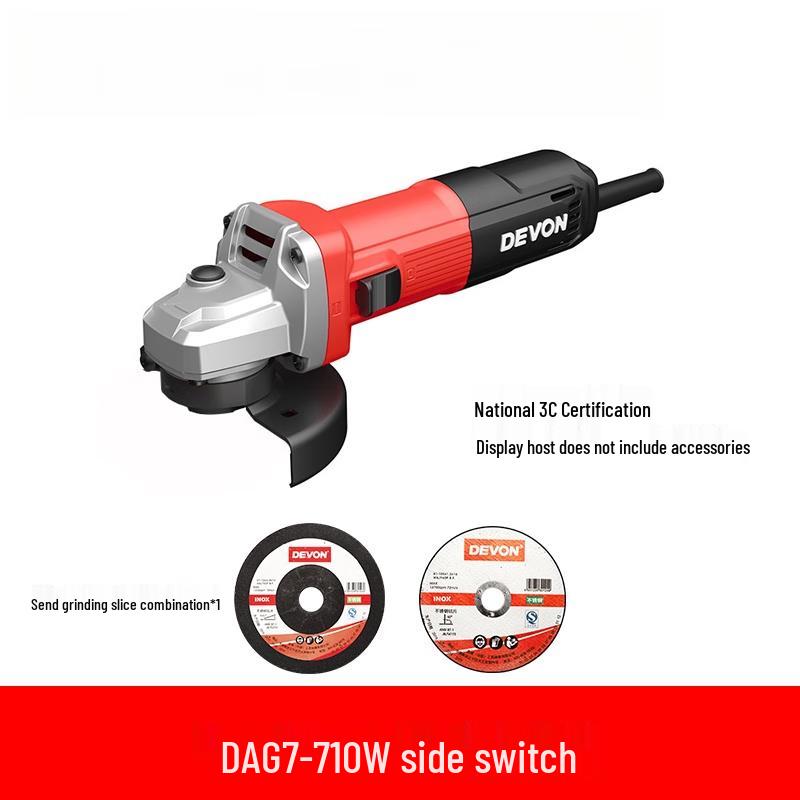 

TURBOSUN 710W Multi-Function Angle Grinder CN plug (adapter included)