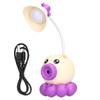 LED Desk Lamp Octopus Shaped Foldable Multifunctional Warm White Light USB Charging Cute Desk Lamp