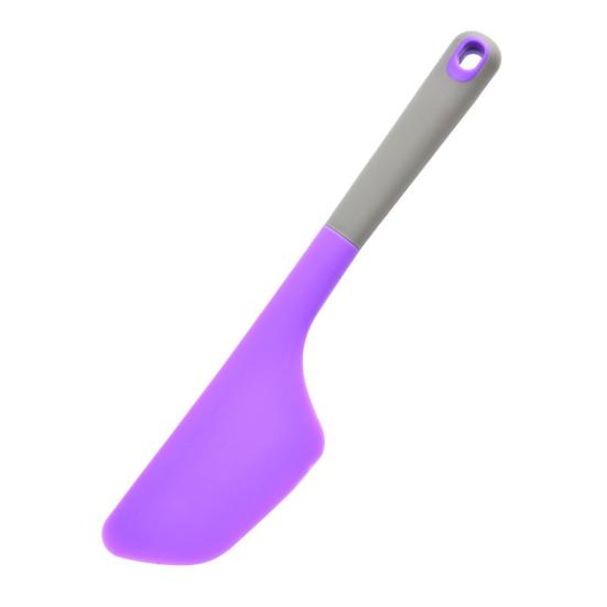 Butter Spatula Silicone Cake Spatula with Ergonomic Handle Flexible Blade Heat-Resistant Baking Tool for Spreading Scraping Leveling