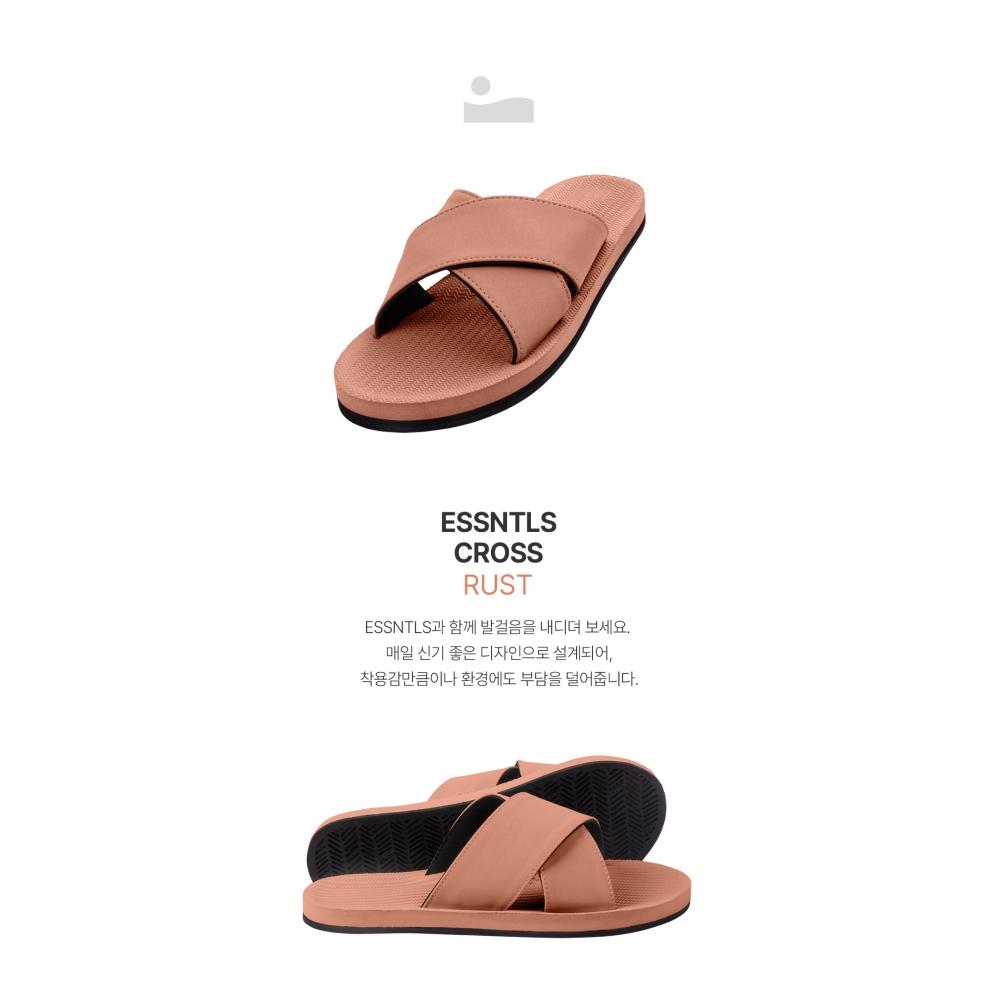 Indosol Rust Essential Cross Slide Slipper