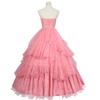 Wicked Glinda Dress for Adults Pink Glinda Cosplay Costume Dress Halloween Dance Party Show for Women Role-Playing Party Outfit