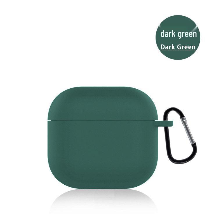 2024 AirPods 4 Silicone Protective Case for 4th Gen Apple Bluetooth Earphones - Soft, Durable Cover