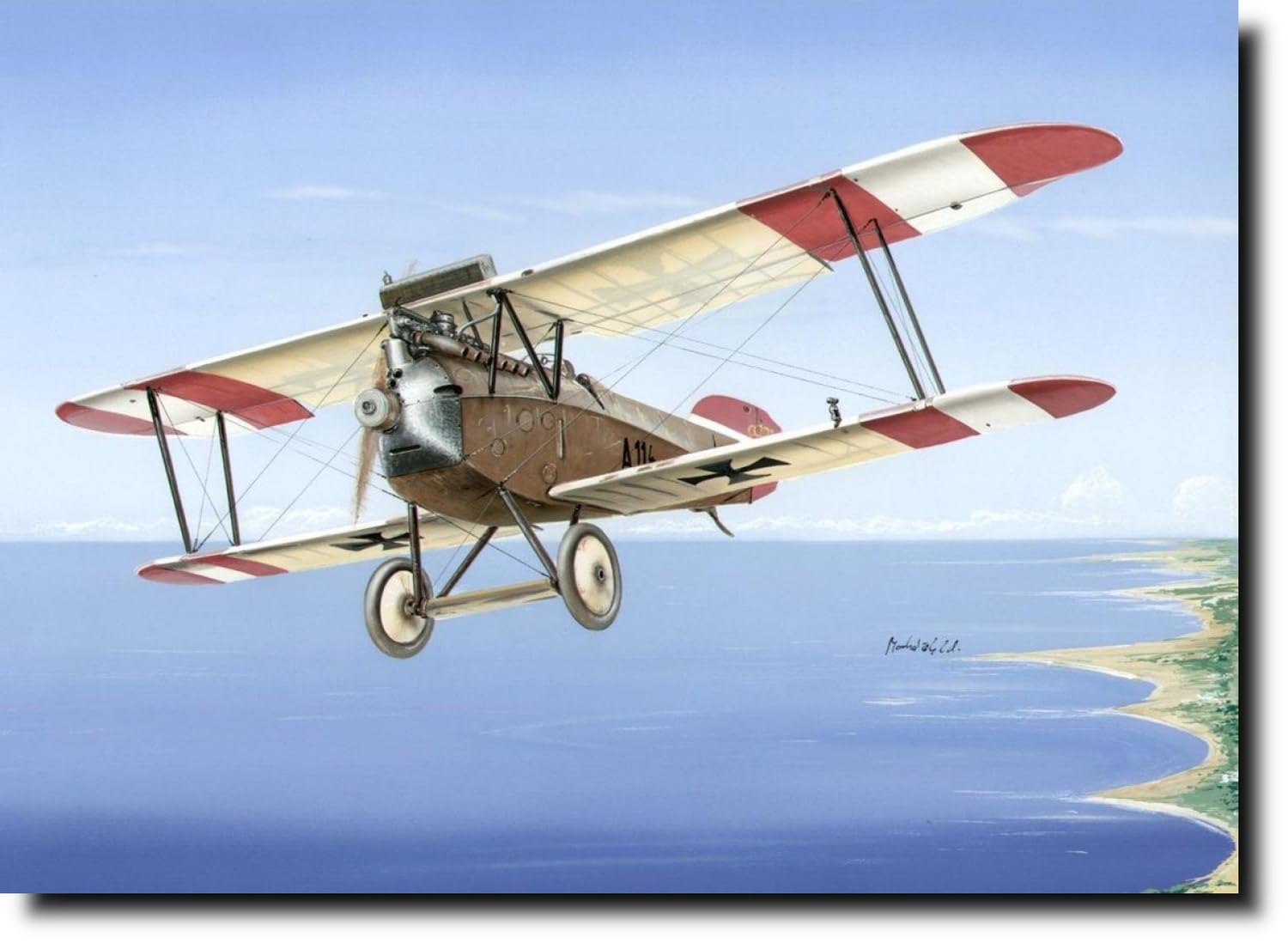 

Special Hobby 1/48 Austrian Phoenix D.1 Biplane Fighter Plastic Model SH48059n