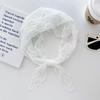 Embroidery Lace Scarf Hollow Out Hair Scarf Headband Vintage Foulard Bandana  for Women
