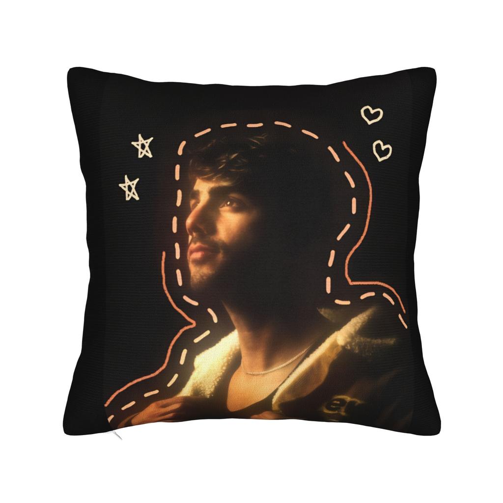 Jeff Satur Meme  Pillowcase Polyester Cushion Cover Decoration  Pillow Case Cover Home Square 45X45cm