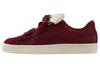 Suede Heart Quilt Cordovan Cameo Brown Women's 365462-01