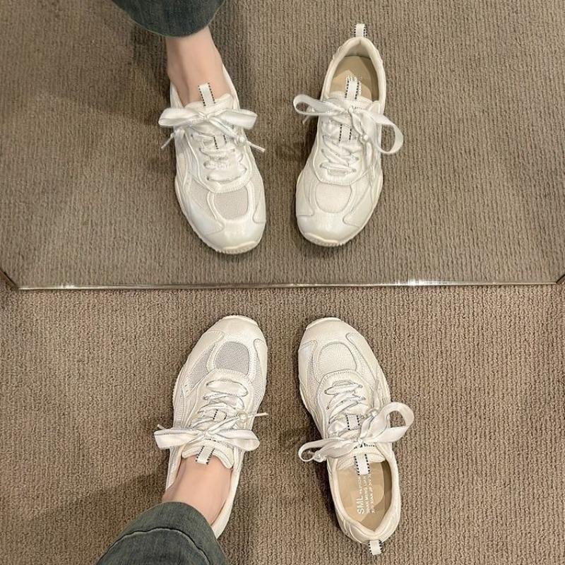 Fashion Women's 2025 New Summer Single Mesh Breathable Thin Casual Explosive Forrest Gump Shoes