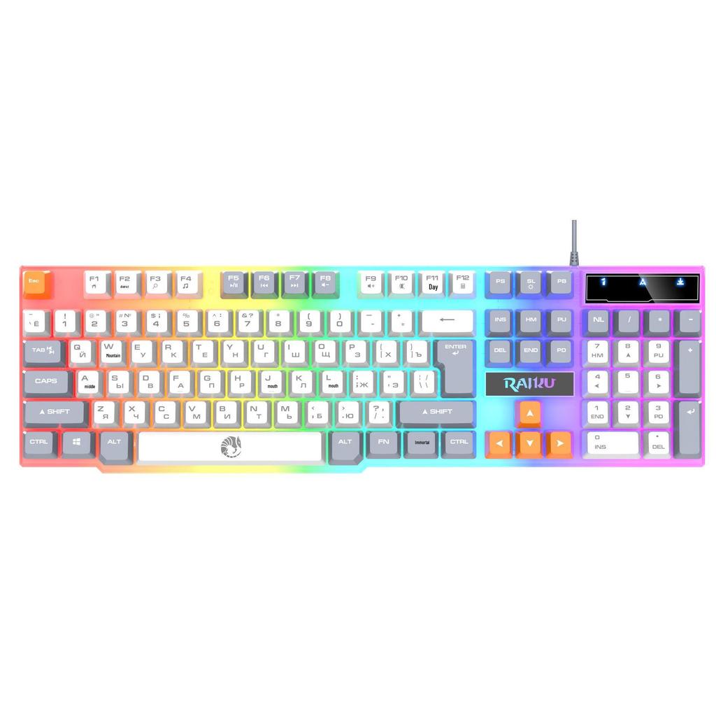 T26 Tri-Color Backlit Wired Gaming Keyboard and Mouse Set