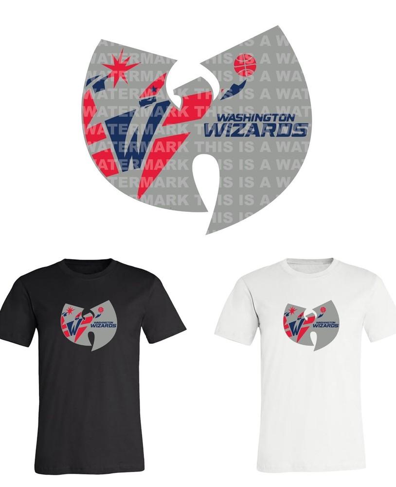 Футболка с логотипом команды NBA Washington Wizards Wu Tang Унисекс XL