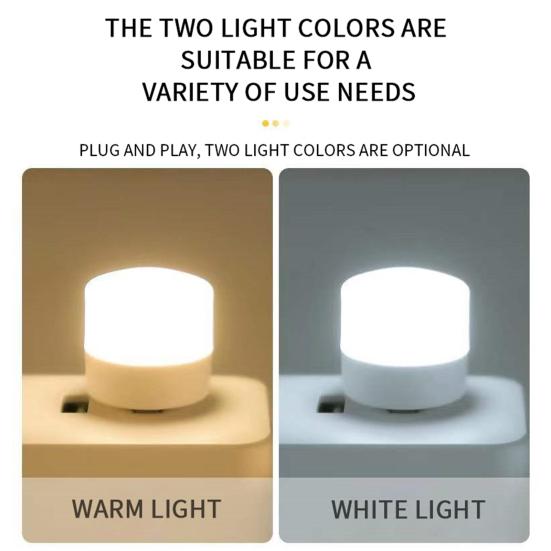 USB Licht Tragbar Mini Computer Strom Augenschutz Bankbetrieben LED Nachtlampe