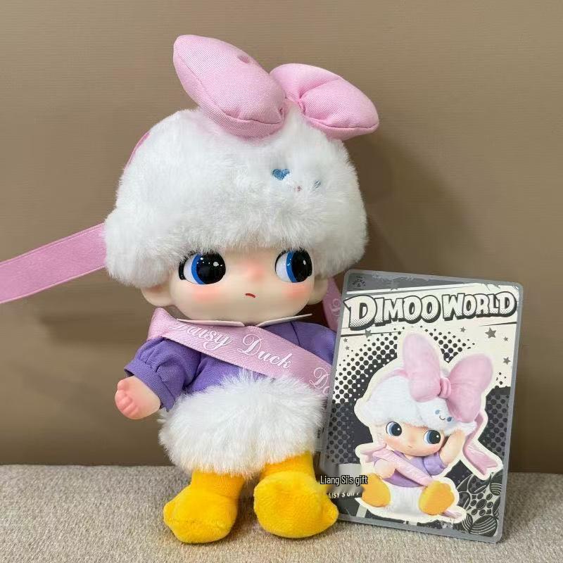 Trendy DIMOO Di Mo Vinyl Figure Plush Keychain Blind Box Gift