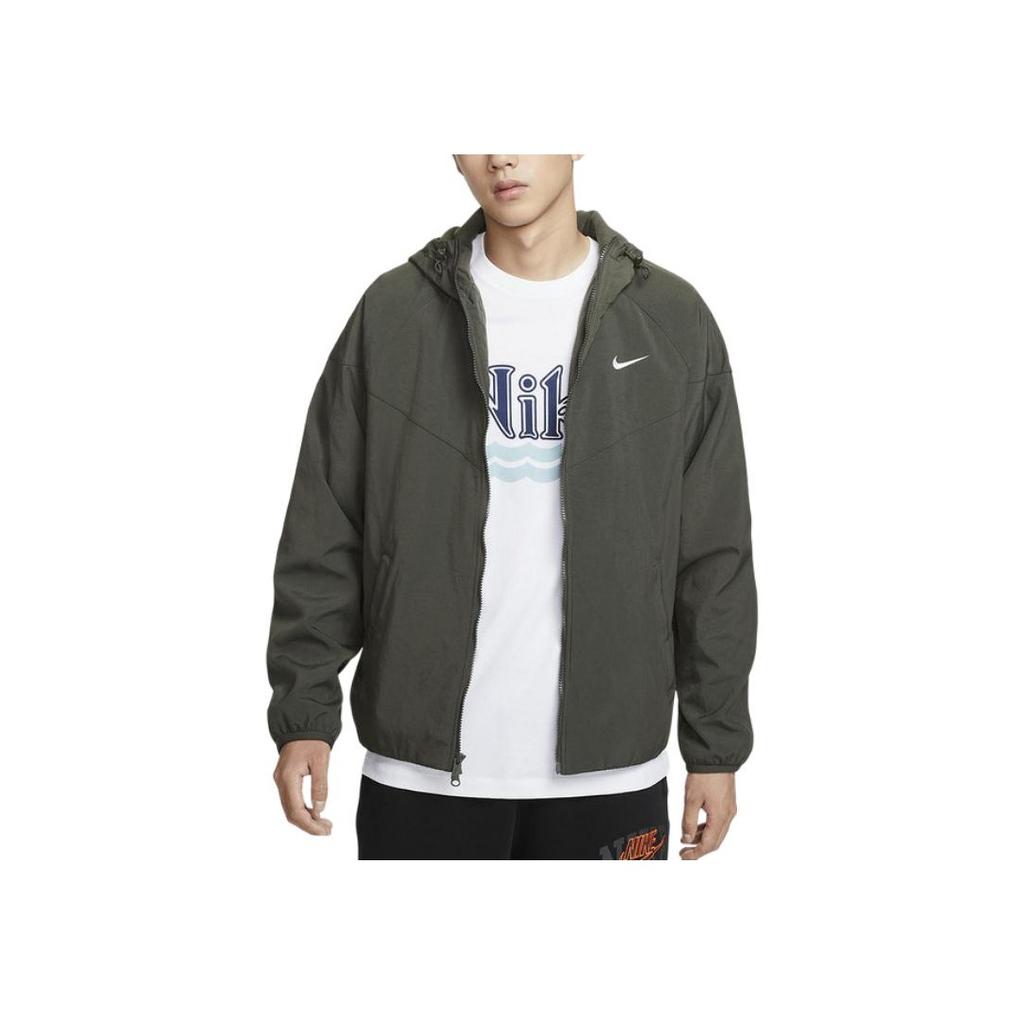 Nike Windrunner FW24 Sporttraining Freizeit Langarmjacke Herrenjacke Militärgrün HV1065007