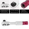 100mm 1/4 inch ratchet wrench set car manual repair tools bicycle car handheld disassembly and assembly tools