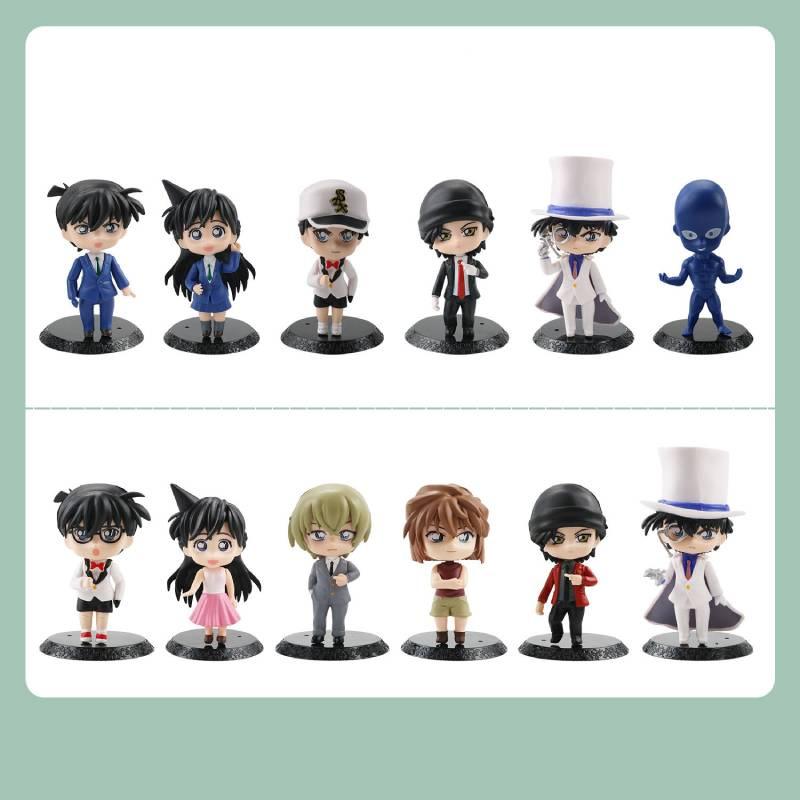 Premium 2nd Gen Detective Conan Action Figures Set Of 6 Models