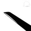 For Mercedes Benz C Class W204 2007-2013 Accessories Car Interior Door Panel Trim Sticker Gloss Black Plastic