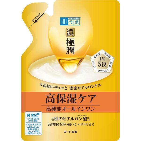 In stock Rohto Hada Labo Rich Gokujun Perfect Gel  100g  Refill 80g