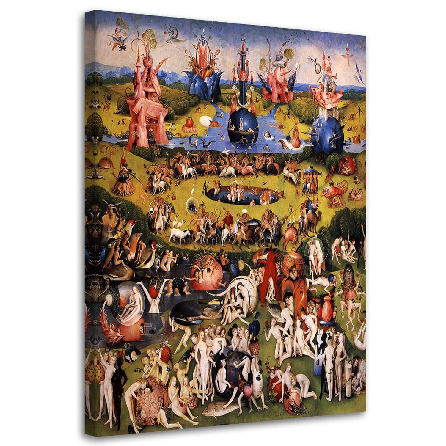 Image of Leinwanddruck REPRODUKTION Der Garten der Lüste - H.Bosch