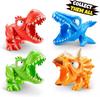 Smashers Dino Island Figursett av ZURU T-Rex (Rød Dino)