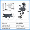 Gravity Stable Car Phone Holder with Six-Point Support, Air Vent Hook, and Unobstructed Airflow Design