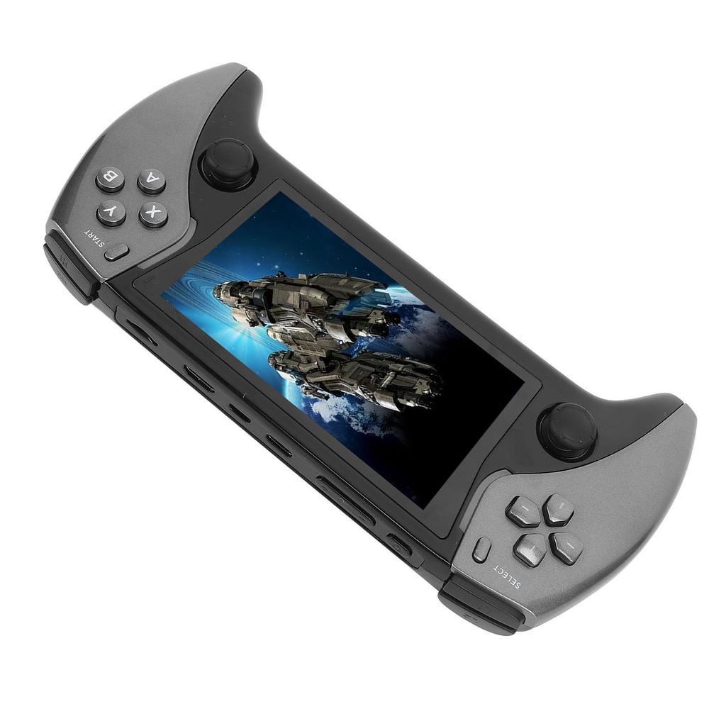 Přenosná retro herní konzole 4,3palcový IPS displej 800x480 Podporuje 11 emulátorů Přenosná herní konzole Podpora externí