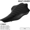ATV Seat Cover Non-Slip Soft Waterproof for YFZ450R 2009-2024 YFZ450R SE 2013-2024 YFZ450X 2010-2011 YFZ450X SE 2010-2012, High Elastic Leather Black