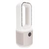 Bladeless Desk Fan with Humidifier 9 Speeds Quiet Misting Oscillating Small Cooling Turbo Fan with Night Light Timer for Home Office