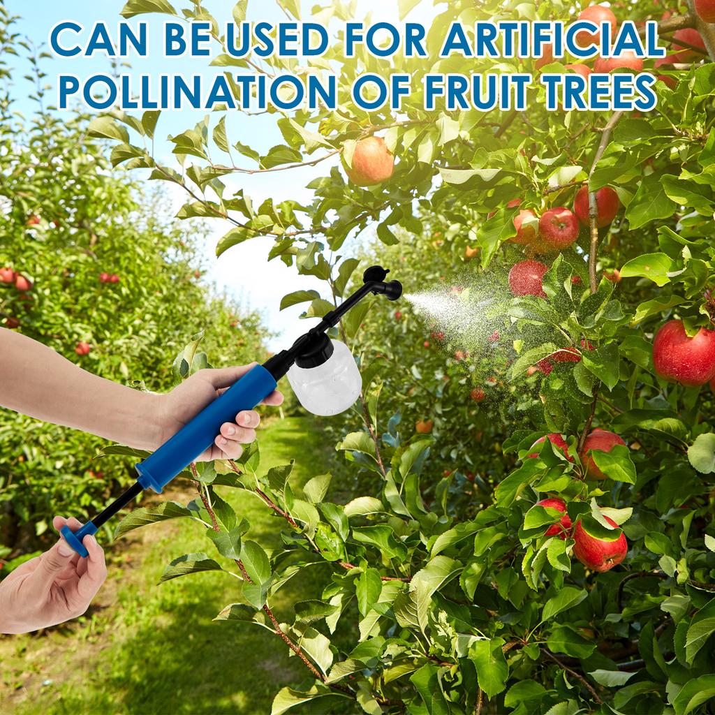 Garden Sprayer Plastic Diatomite Powder Sprayer High Pressure Air Pump Manual Powder Applicator Dispenser Yard Agriculture Tools