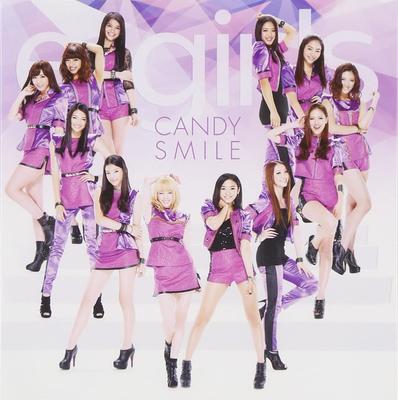 CD E-GIRLS - CANDY SMILE (SINGLE+DVD) RZCD59336 Japan Obi, gebraucht, japanischer Popstar
