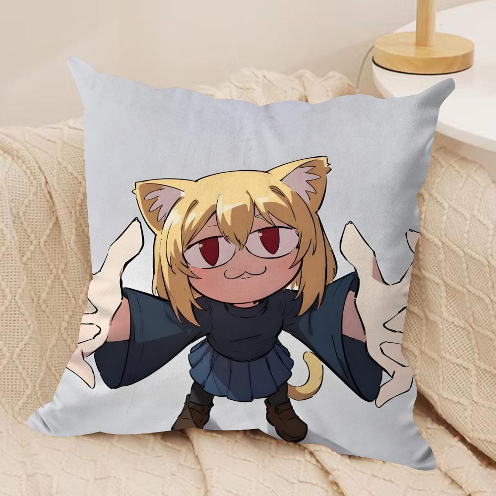 

Neco Arc Kawaii Cushion Cover Soft Plush Fabric Double-Sided Printed Sofa Cushion Cover for All Seasons Home Decor Gift 30cmx30cm