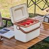6L kempingový chladicí box, víceúčelový venkovní pevný chladič pro kempování, piknik, pláž, nápoje, rybaření