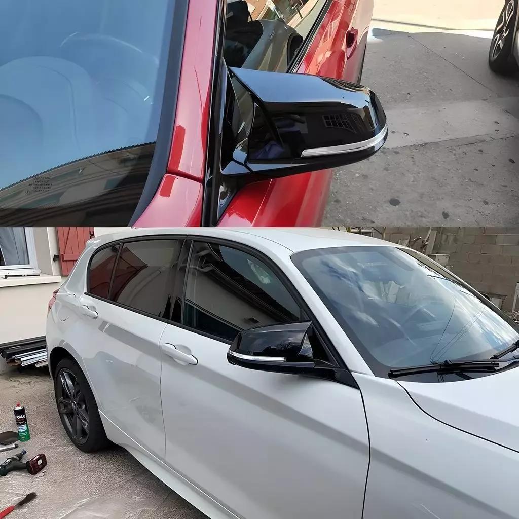 Für BMW X1 F48 X2 F39 Z4 G29 F45 F46 F52 F40 Toyota Supra 2x Autoaufkleber Rückspiegel Seitenspiegelabdeckung Flügelkappe Außenhülle Zierleiste